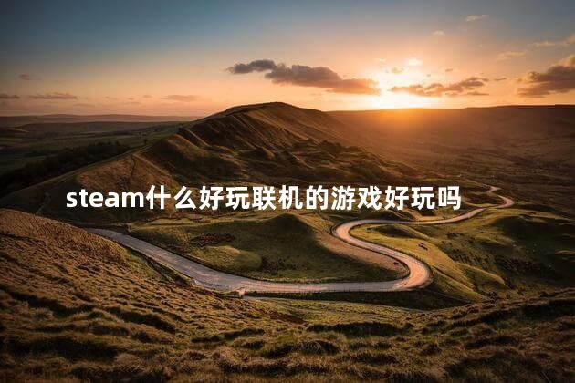 steam什么好玩联机的游戏好玩吗 好玩的双人联机游戏